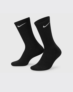 Nike Everyday Cushioned Training 6pk Crew Sock - SX7666-010
