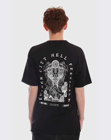 Evisen City Hell Festival Shirt - Black