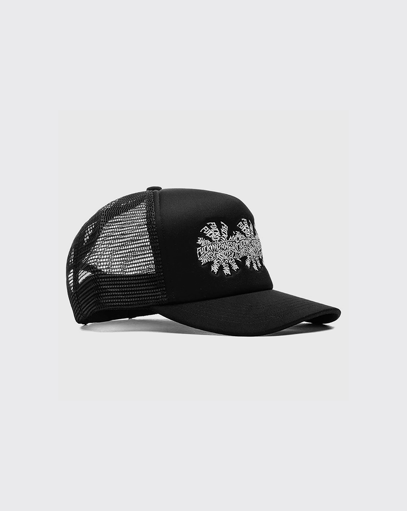 Fucking Awesome Three Spiral Trucker Hat - Black | Trainers SB | Free  Shipping – Trainers Skateboarding