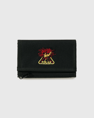Polar Volcano Key Wallet - Black