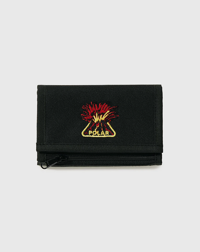 Polar Volcano Key Wallet - Black