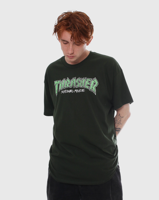Thrasher Brick Shirt - Green - Sale