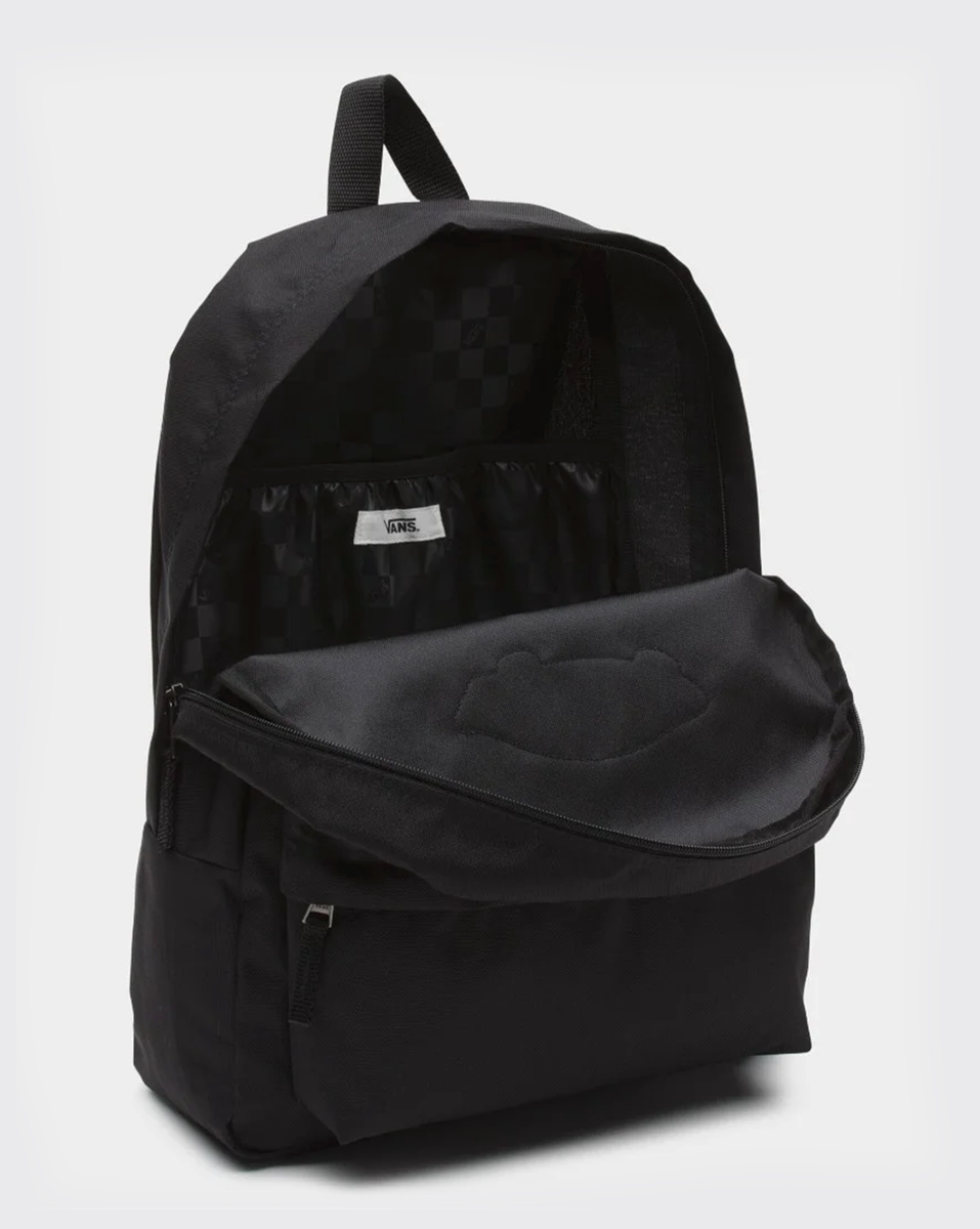 Vans Realm Backpack Black Trainers SB Free Shipping Trainers Skateboarding