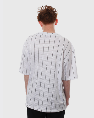 Huffer 3 Baller Baseball Shirt - Pinstripe