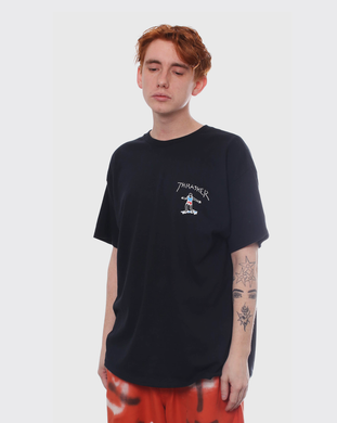 Thrasher Gonz Mini Logo Shirt - Black - Sale