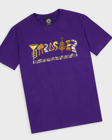 Thrasher Fillmore Logo Shirt Purple - Sale