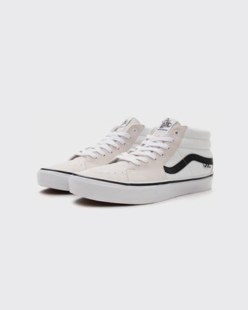 Vans Skate Grosso Mid Shoe Black/White - Sale