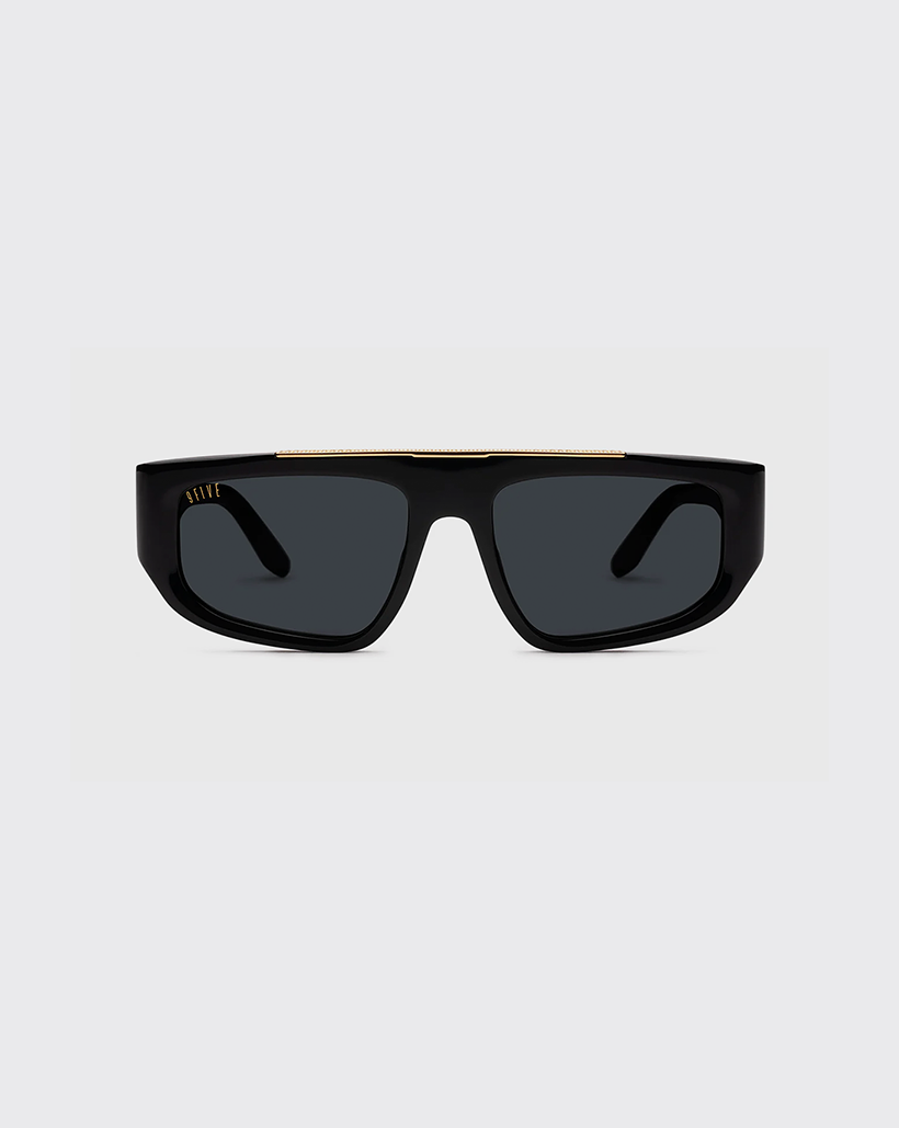 9Five X01 Glasses - Black/Gold