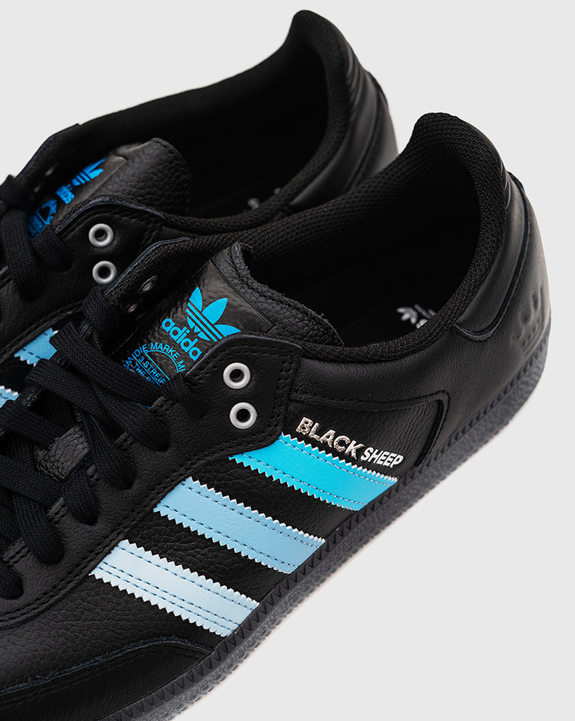 Adidas Black Sheep x CLTFC Samba Shoe Black Blue