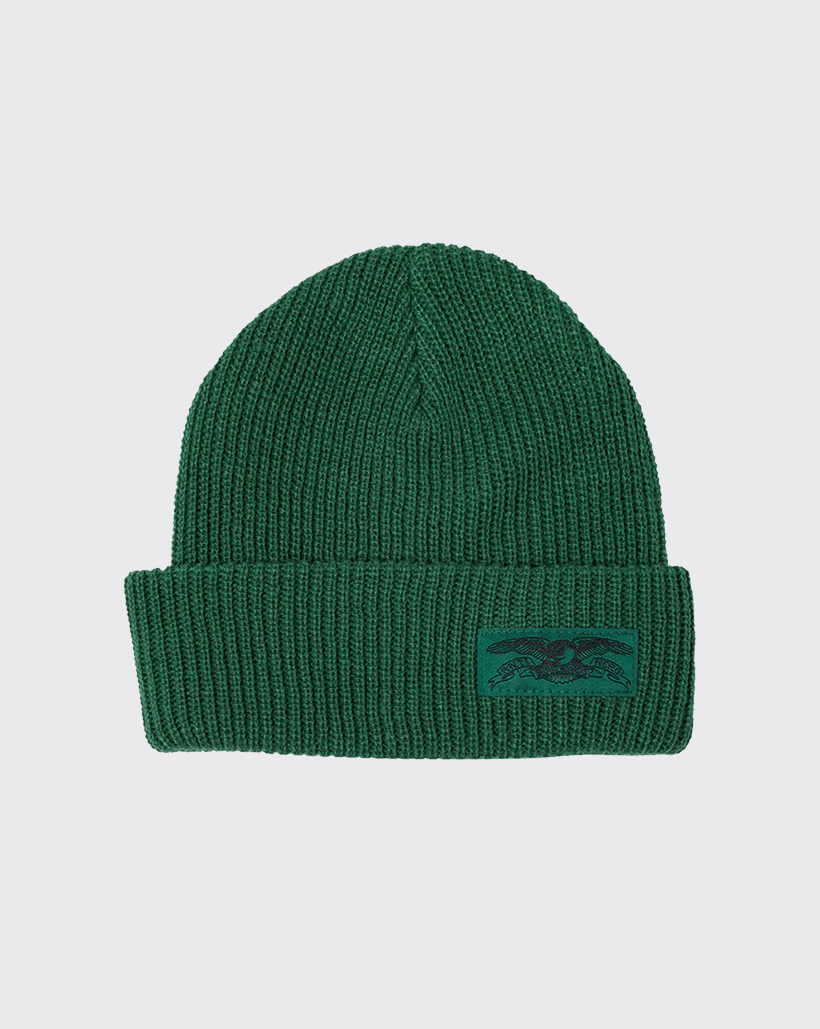 Antihero Stock Eagle Label Beanie - Green