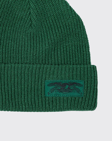 Antihero Stock Eagle Label Beanie - Green