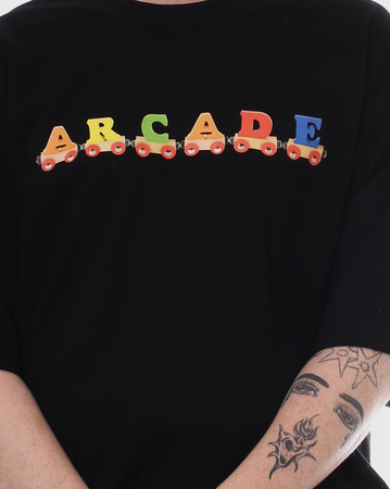 Arcade Train Shirt - Black