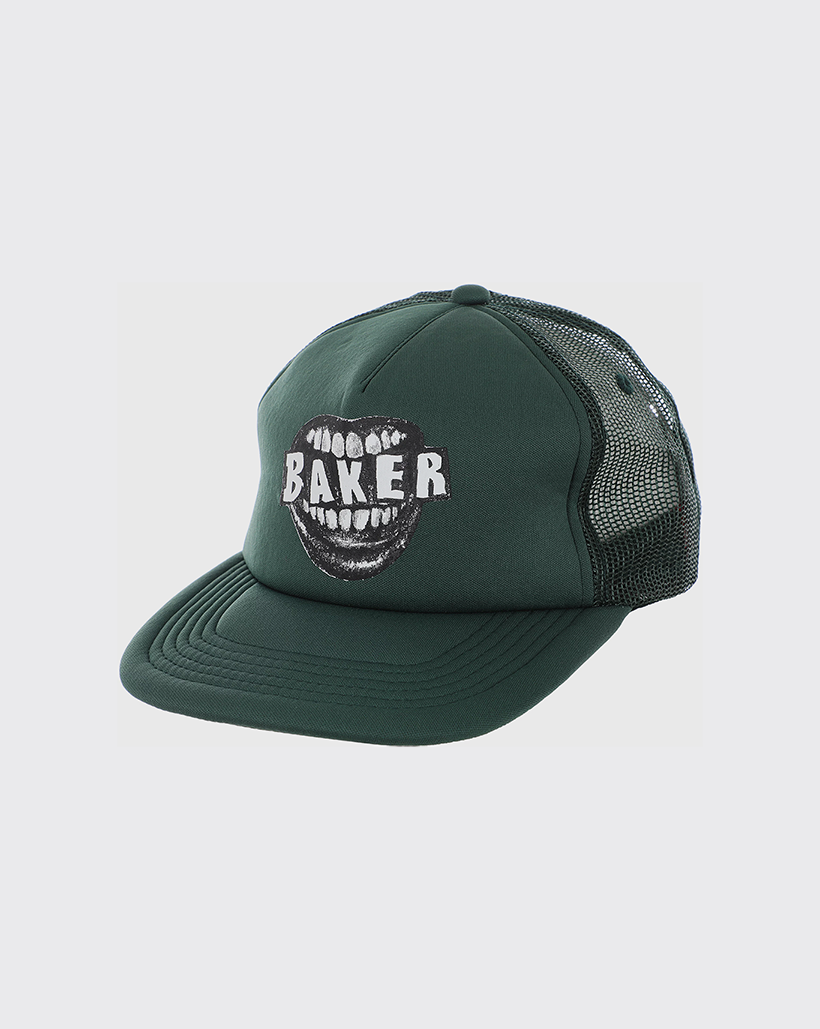 Baker Yeller Hat - Dark Green