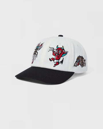 Huf Bledsoe 6 Panel Snapback - Natural