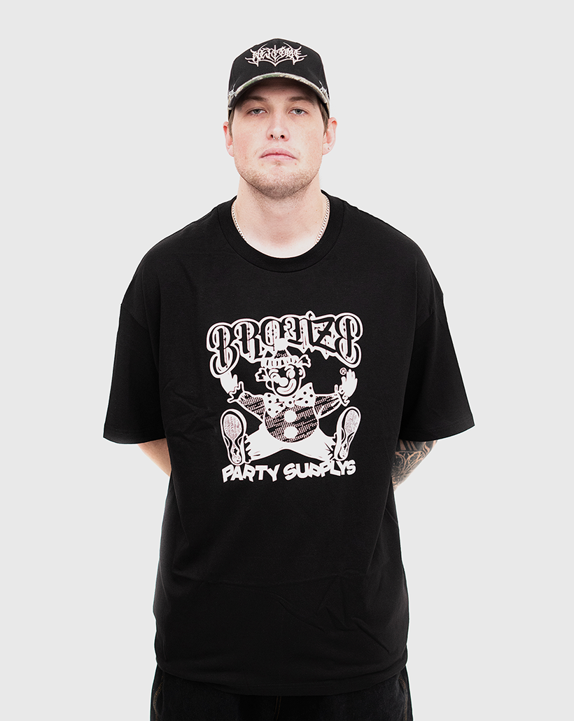 Bronze 56k Clown Shirt - Black