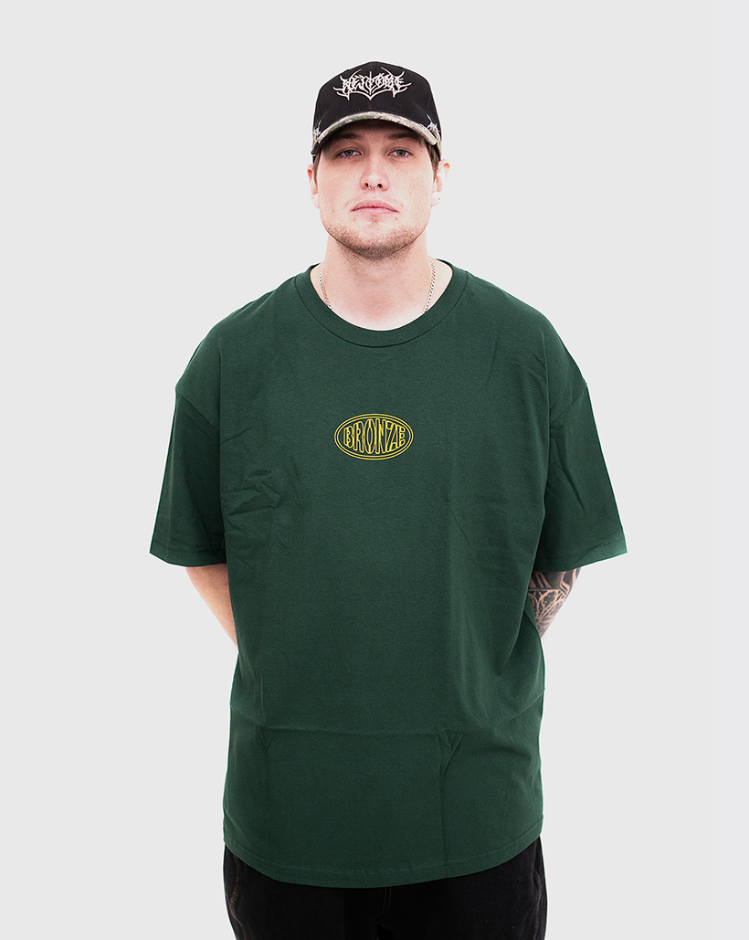 Bronze 56k Oval Shirt - Forest Green