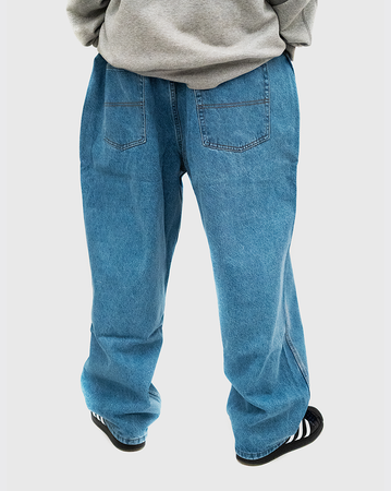 Butter Goods Baggy Denim Jeans - Washed Indigo