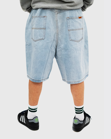 Butter Goods Baggy Denim Shorts - Light Blue