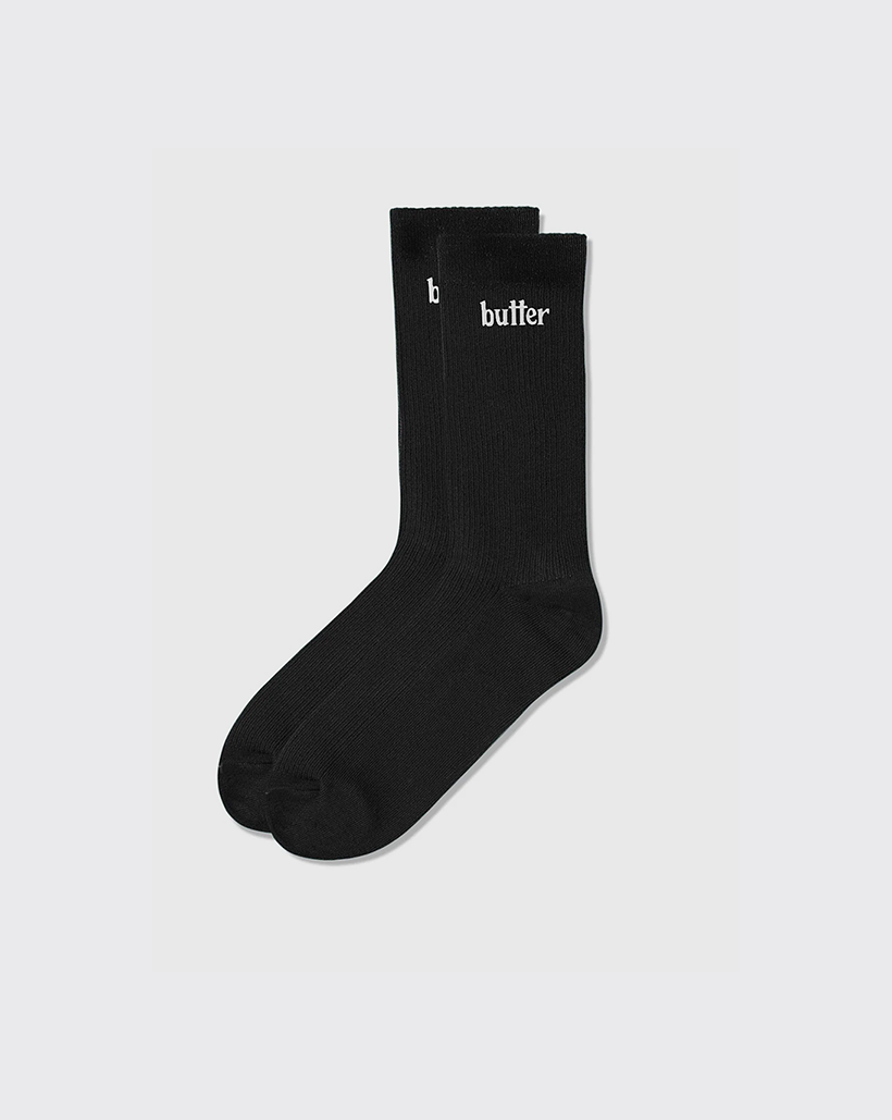 Butter Goods Basic Socks - Black