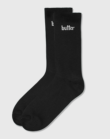 Butter Goods Basic Socks - Black