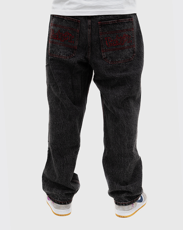 Butter Goods Breakdown Relaxed Denim Jeans - Acid Wash Black