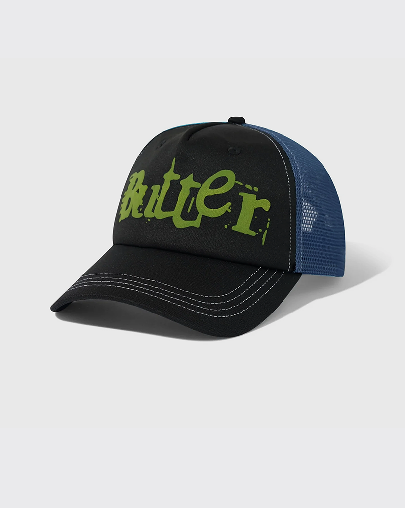 Butter Goods Breakdown Trucker Hat - Black