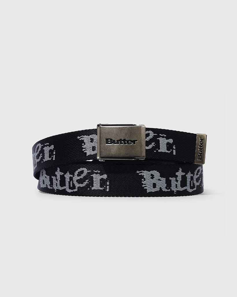 Butter Goods Breakdown Woven Belt - Black