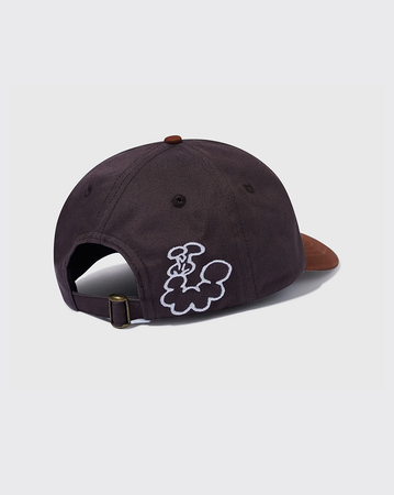 Butter Goods Bugs 6 Panel Hat - Redwood/Rust