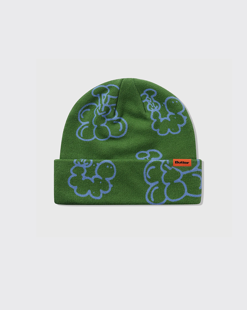 Butter Goods Bugs Beanie - Kelly Green