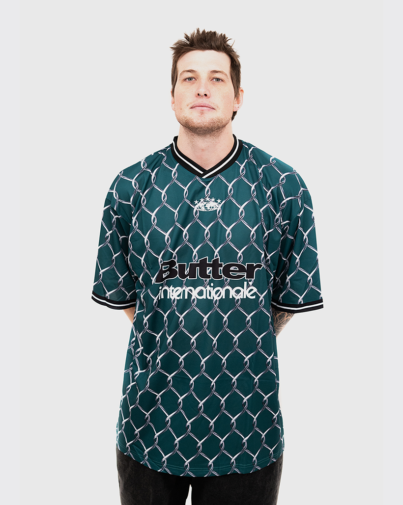 Butter Goods Cage Jersey - Forest