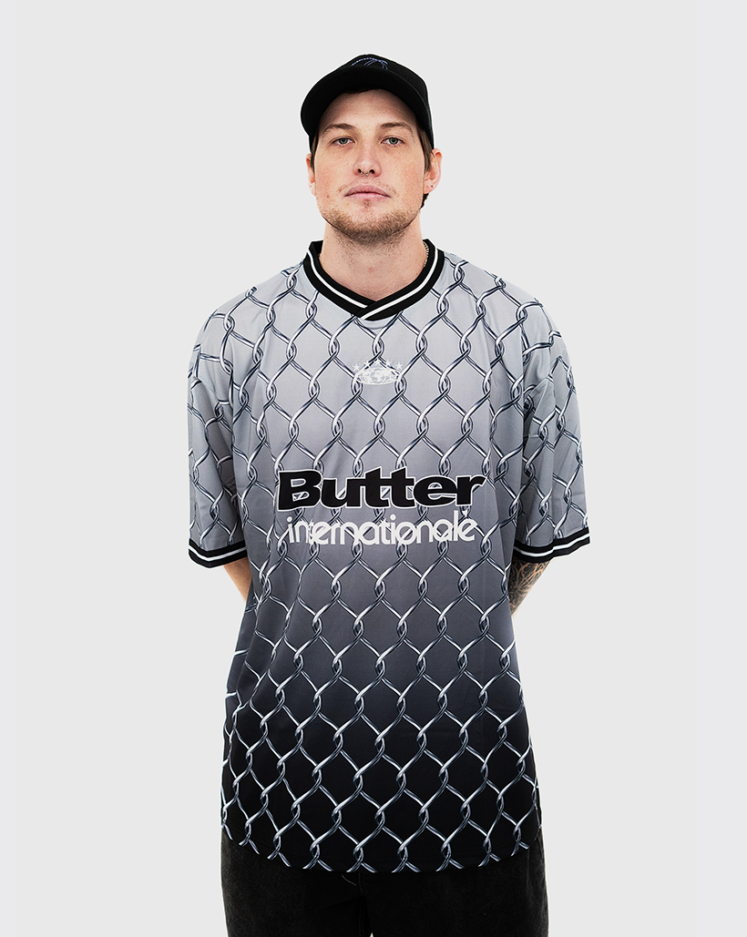 Butter Goods Cage Jersey - Grey