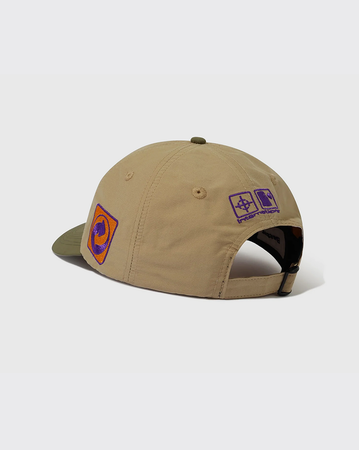 Butter Goods Corrosive 6 Panel Hat - Khaki/Army