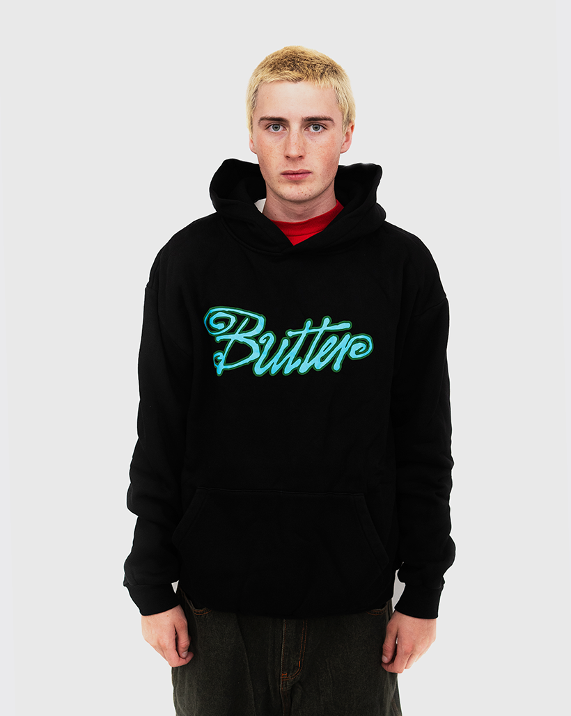 Butter Goods Jive Pullover Hood - Black