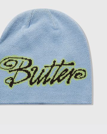 Butter Goods Jive Skully Beanie - Lake Blue