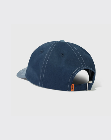 Butter Goods Lock 6 Panel Hat - Navy/Ocean