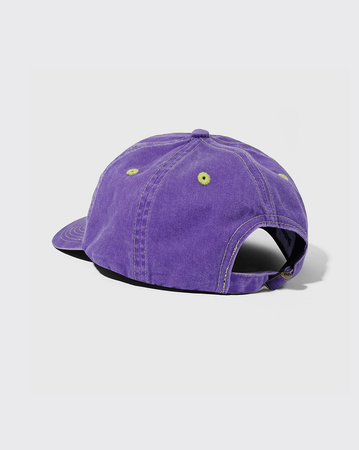 Butter Goods Rounded 6 Panel Hat - Purple