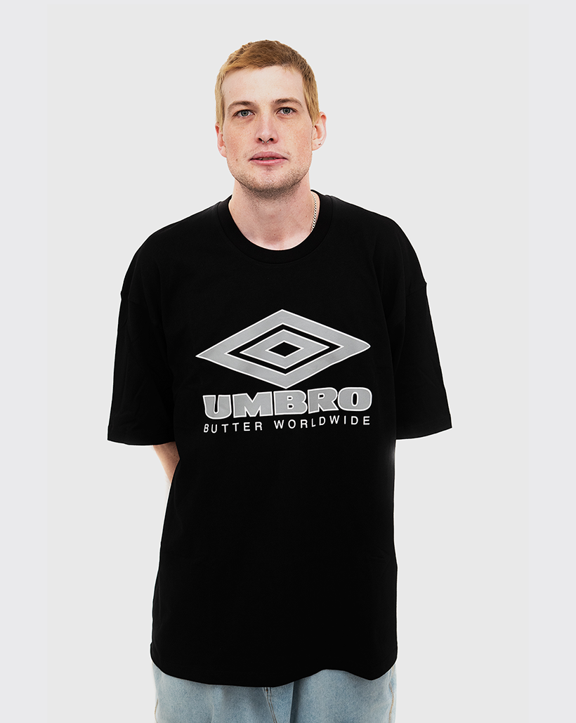 Butter Goods x Umbro Diamond Logo Shirt - Black