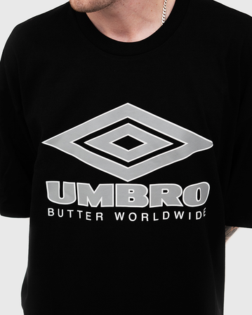 Butter Goods x Umbro Diamond Logo Shirt - Black