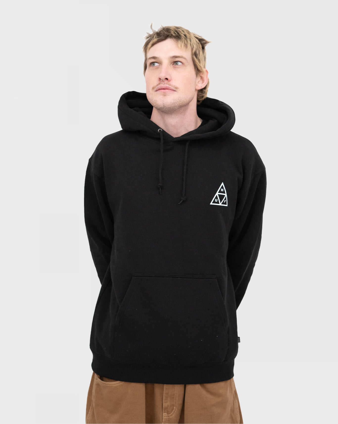 Huf Set TT Pullover Hoodie - Black