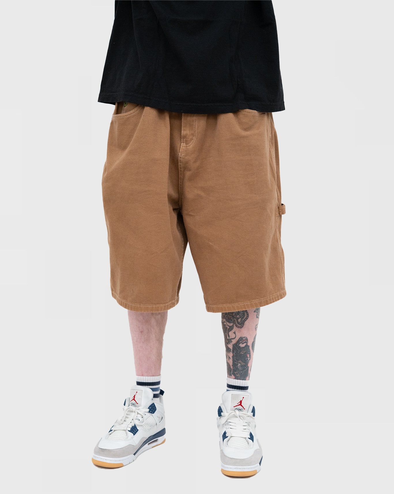 Butter Goods Weathergear Heavy Weight Denim Shorts - Workwear Brown