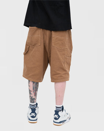 Butter Goods Weathergear Heavy Weight Denim Shorts - Workwear Brown