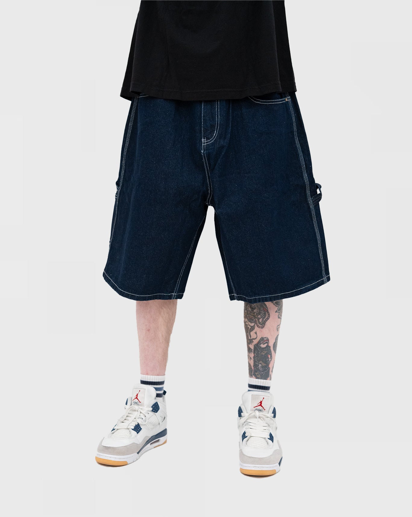 Butter Goods Weathergear Heavy Weight Denim Shorts - Dark Indigo