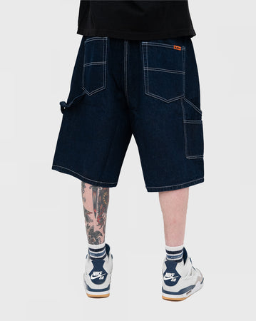 Butter Goods Weathergear Heavy Weight Denim Shorts - Dark Indigo