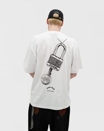 Cash Only Locksmith Tee - White