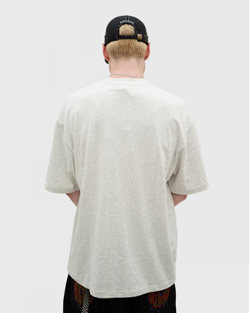 Cash Only Dash Tee - Ash