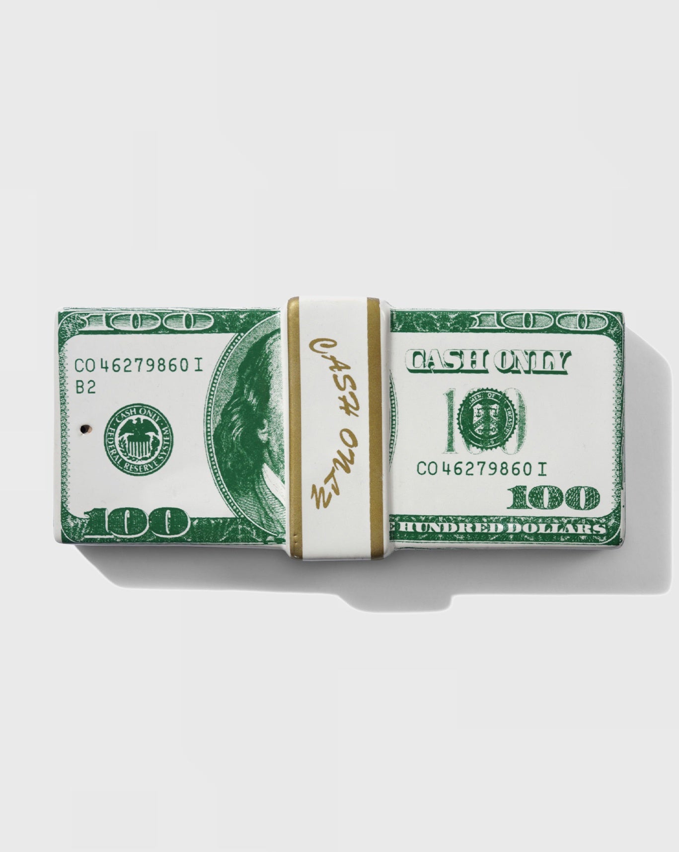 Cash Only Incense Holder - Green