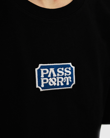 Passport Yearbook Logo Shirt - Black