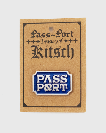 Passport Yearbook Logo Pin