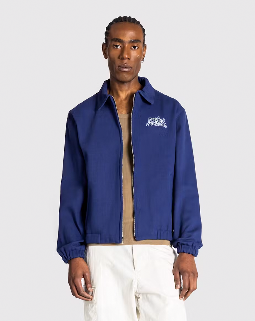 Fucking Awesome Harrington Jacket - Navy