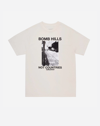 GX1000 Bomb Hills Not Countries Shirt - Cream